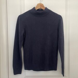 Appleseed's Deep Blue Turtleneck Sweater
